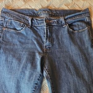 Old Navy Blue Boot Cut Jeans with Gradient Effect